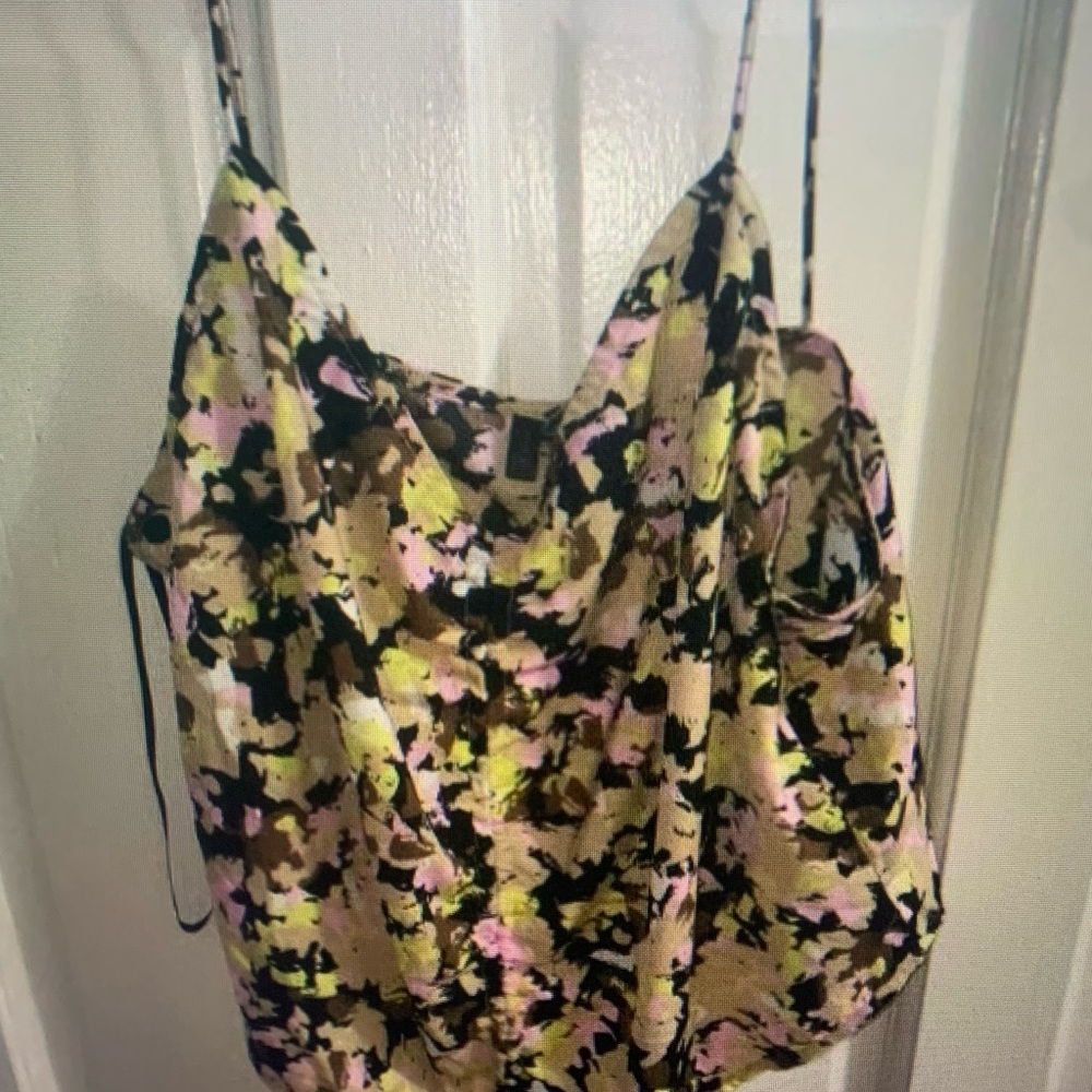 Floral Camisole Top - Multicolor